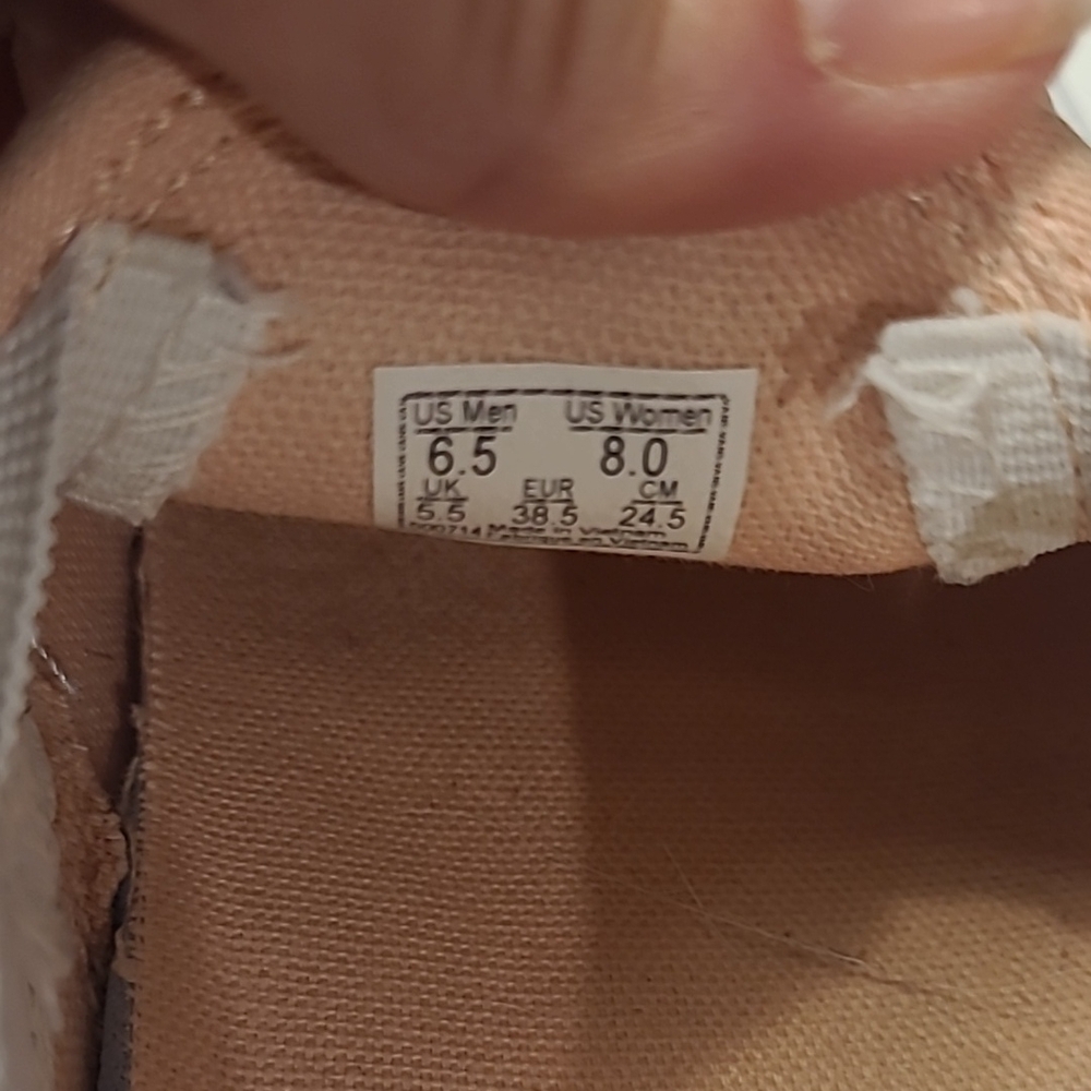 Vans Pink and Gold Slip-On Sneakers - Picture 2 of 12